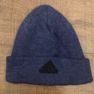 Adidas Dark Blue Knit Hat